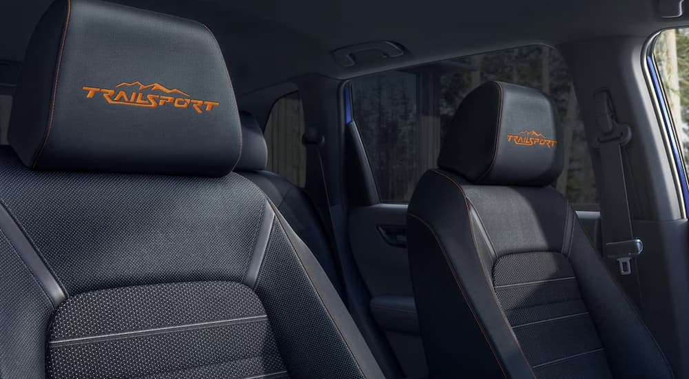 Black seating inside a 2026 Honda CR-V TrailSport
