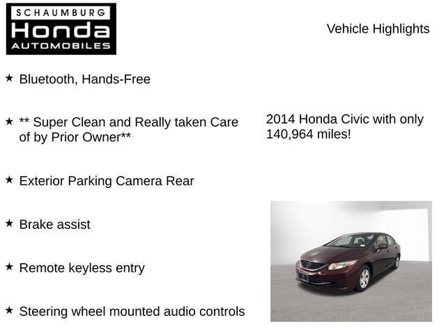 2014 Honda Civic LX