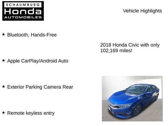 2018 Honda Civic EX