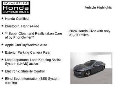 2024 Honda Civic EX-L
