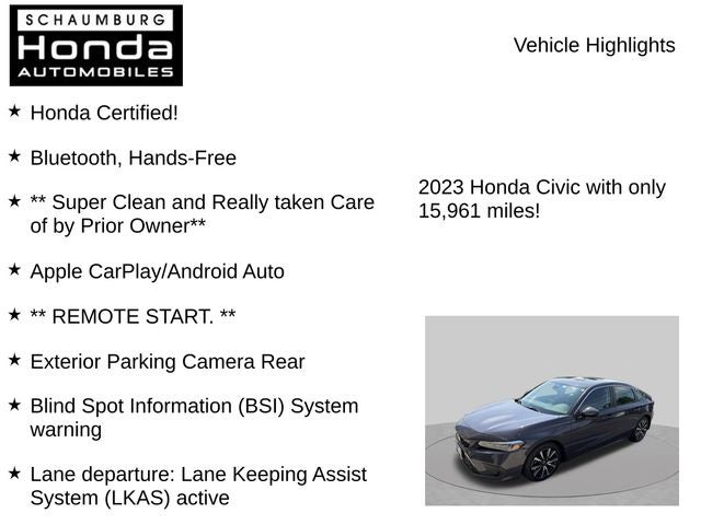 2023 Honda Civic EX-L