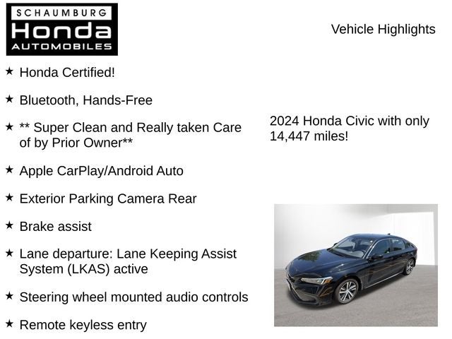 2024 Honda Civic LX