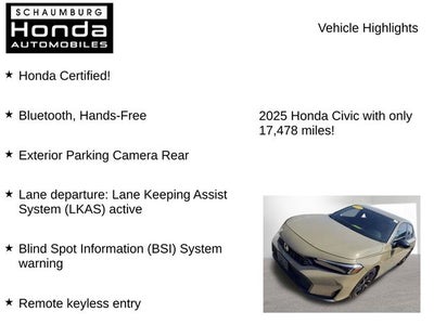 2025 Honda Civic Sport