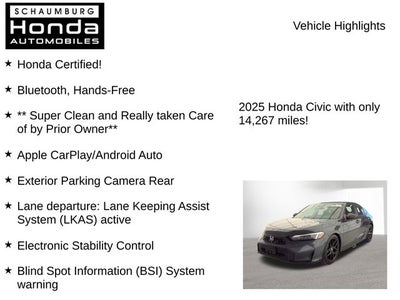 2025 Honda Civic Sport