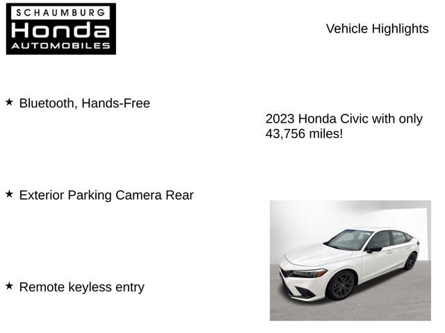 2023 Honda Civic Sport