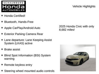 2025 Honda Civic Sport