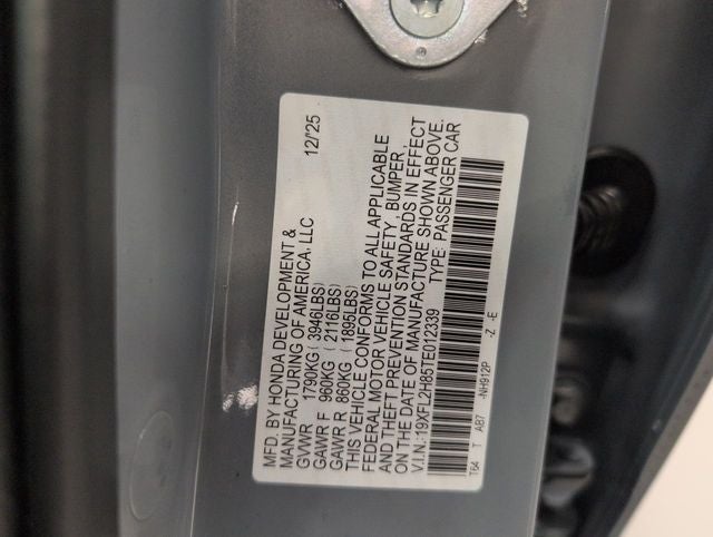 2026 Honda Civic Sport