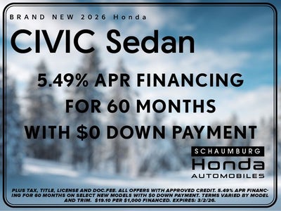 2026 Honda Civic Sport