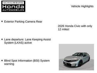 2026 Honda Civic Sport