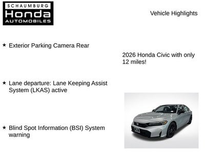2026 Honda Civic Sport