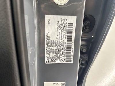 2026 Honda Civic Sport