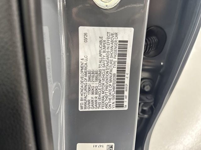 2026 Honda Civic Sport