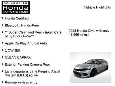 2023 Honda Civic Sport