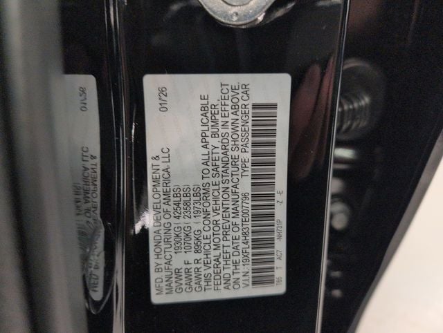 2026 Honda Civic Hybrid Sport