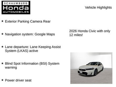 2026 Honda Civic Hybrid Sport Touring
