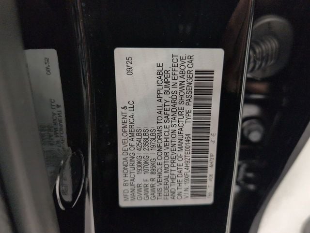 2026 Honda Civic Hybrid Sport Touring