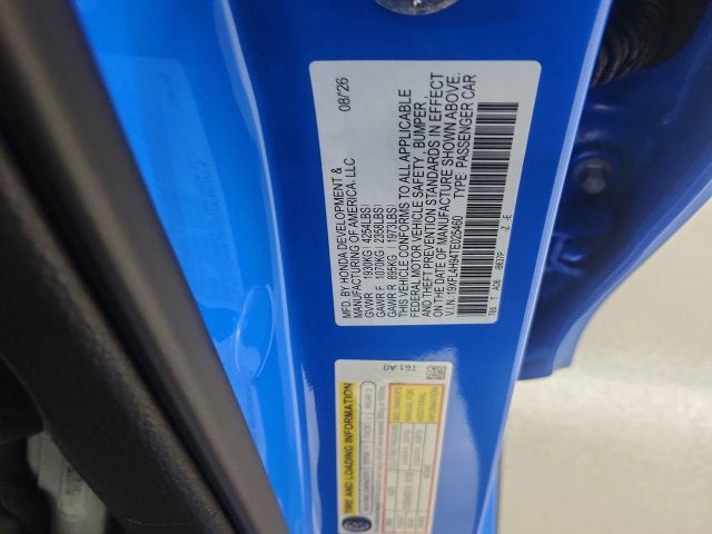 2026 Honda Civic Hybrid Sport Touring