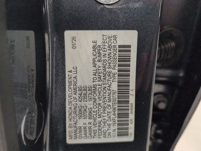 2026 Honda Civic Hybrid Sport Touring