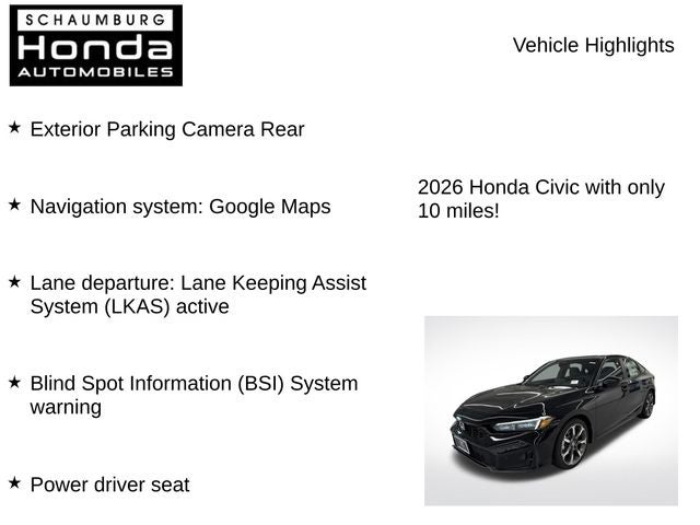 2026 Honda Civic Hybrid Sport Touring