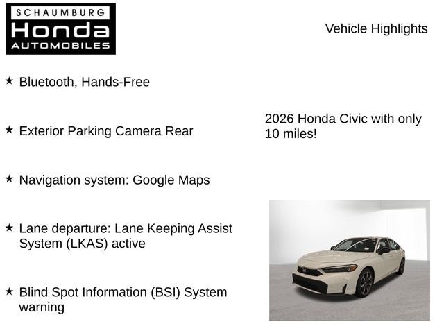 2026 Honda Civic Hybrid Sport Touring