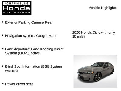 2026 Honda Civic Hybrid Sport Touring