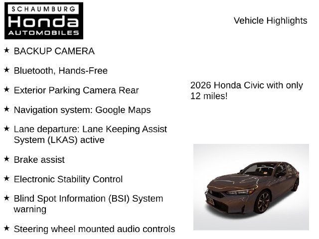 2026 Honda Civic Hybrid Sport Touring