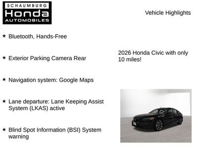 2026 Honda Civic Hybrid Sport Touring