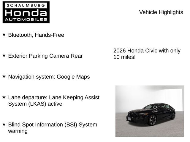 2026 Honda Civic Hybrid Sport Touring