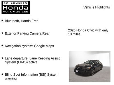 2026 Honda Civic Hybrid Sport Touring
