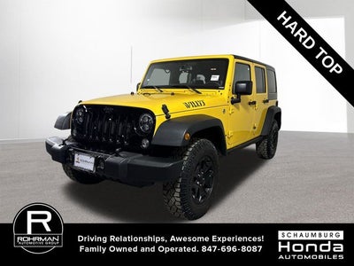 2015 Jeep Wrangler Unlimited Willys