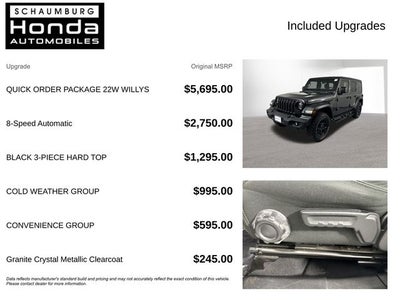 2020 Jeep Wrangler Unlimited Willys