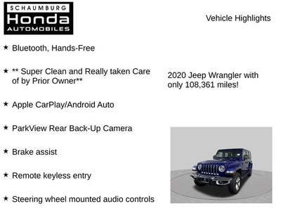 2020 Jeep Wrangler Unlimited Sahara