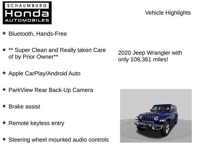 2020 Jeep Wrangler Unlimited Sahara