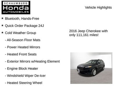 2016 Jeep Cherokee Latitude