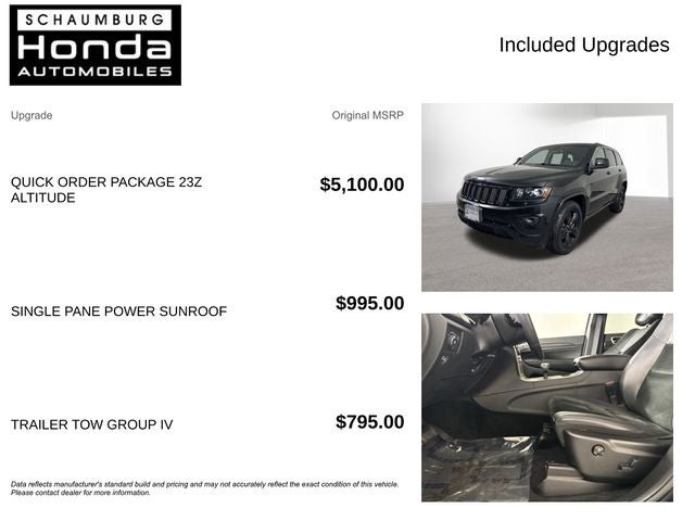 2014 Jeep Grand Cherokee Altitude