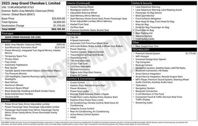 2023 Jeep Grand Cherokee L Limited