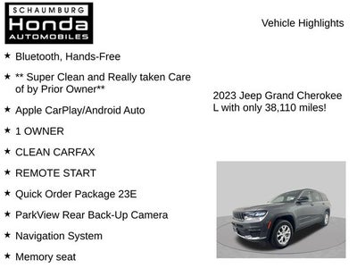 2023 Jeep Grand Cherokee L Limited
