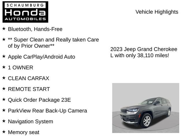 2023 Jeep Grand Cherokee L Limited