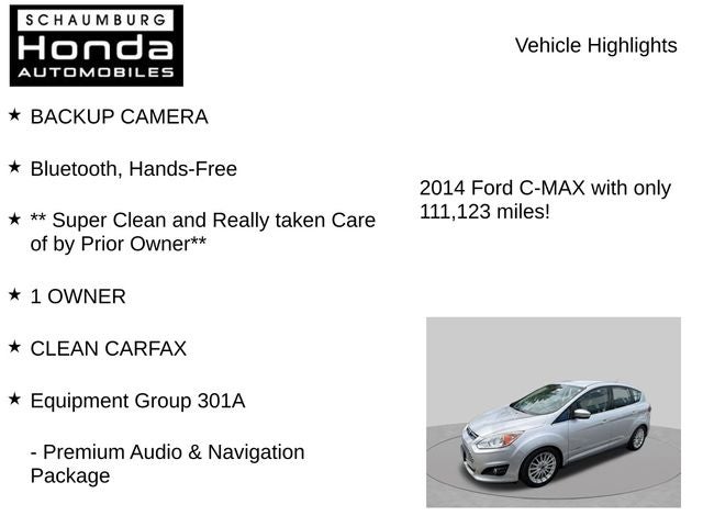 2014 Ford C-Max Hybrid SEL