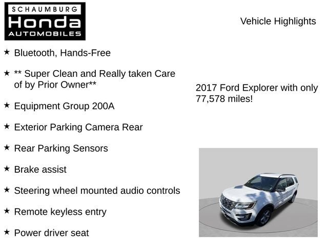 2017 Ford Explorer XLT