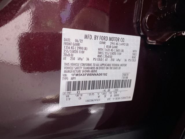 2022 Ford Explorer Limited