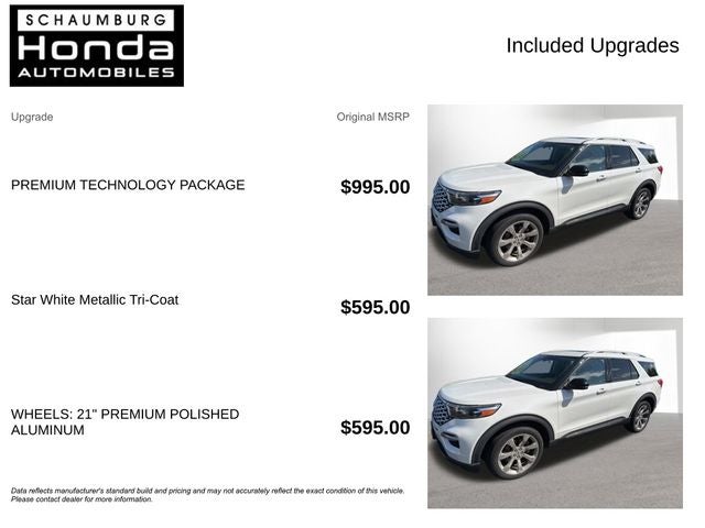 2020 Ford Explorer Platinum