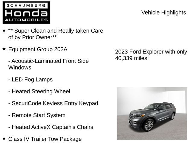 2023 Ford Explorer XLT