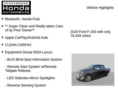 2019 Ford F-150 Lariat