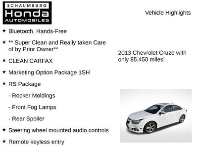2013 Chevrolet Cruze 2LT
