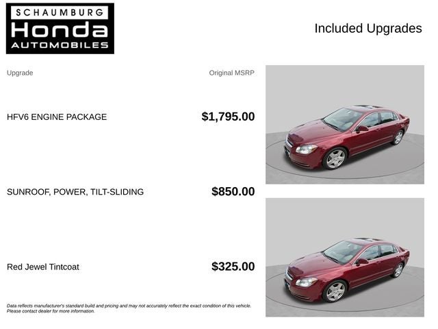 2010 Chevrolet Malibu LT 2LT