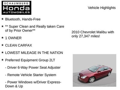 2010 Chevrolet Malibu LT 2LT