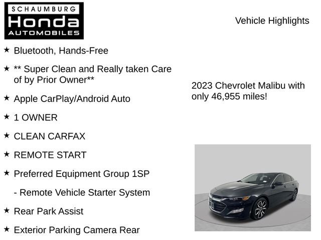 2023 Chevrolet Malibu RS