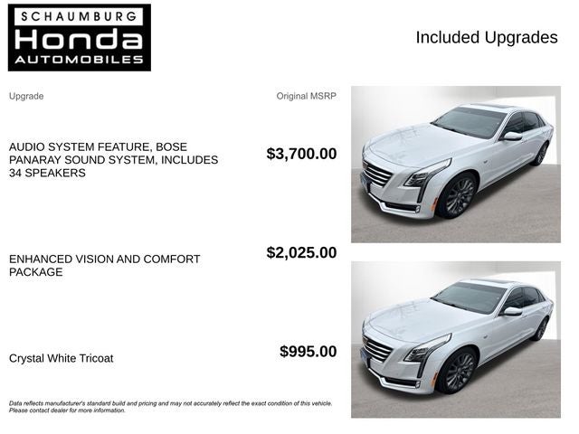 2016 Cadillac CT6 3.6L Luxury