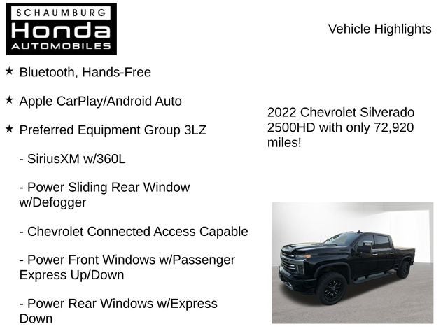 2022 Chevrolet Silverado 2500HD High Country
